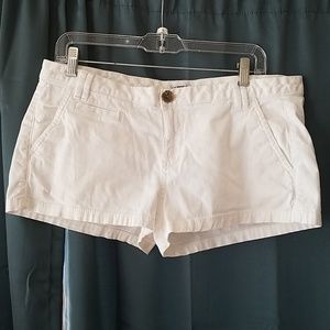 White Express Shorts size 8